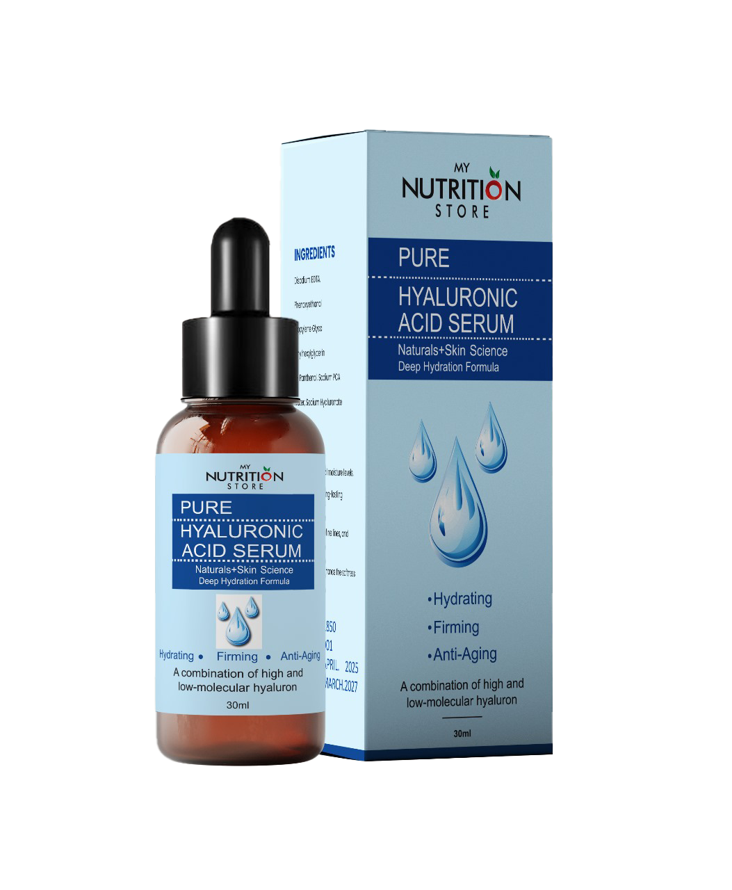 PURE HYALURONIC ACID SERUM 1