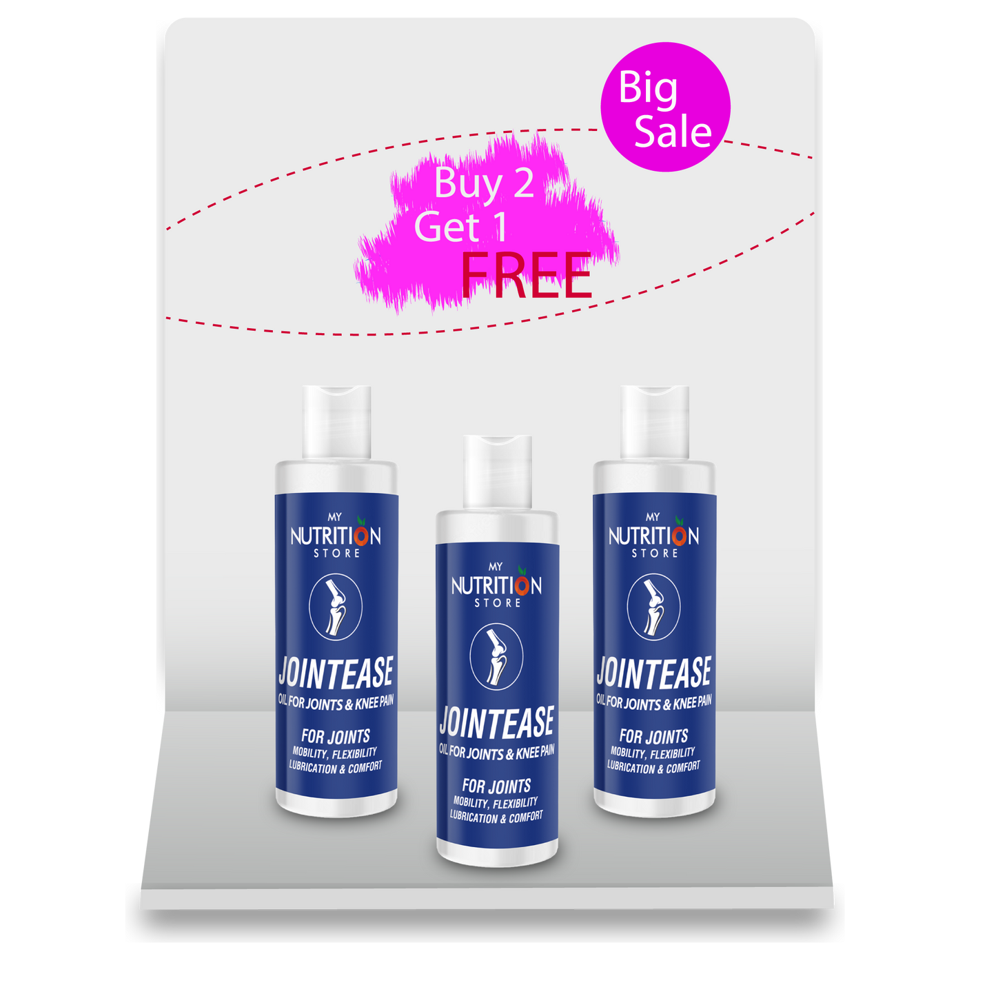Buy 2 Jointease Oil (50ml) Get 1 Free