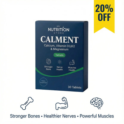 CALMENT – Calcium Magnesium with D3 & K2