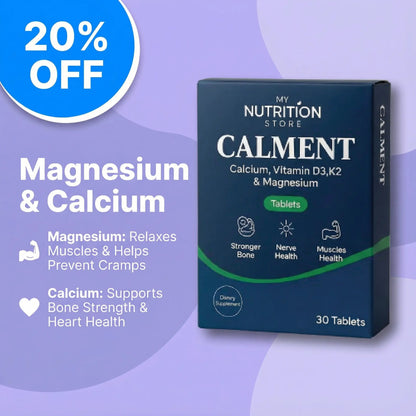 CALMENT – Calcium Magnesium with D3 & K2