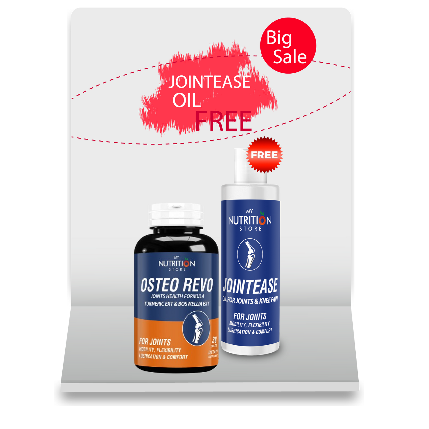 Buy Osteo Revo & Get Free Jointease Oil