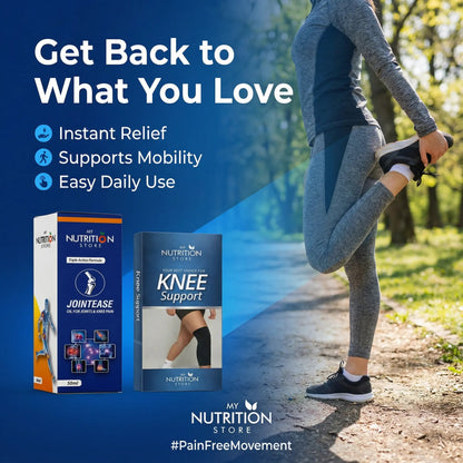 JOINTEASE Oil + Free Knee Support