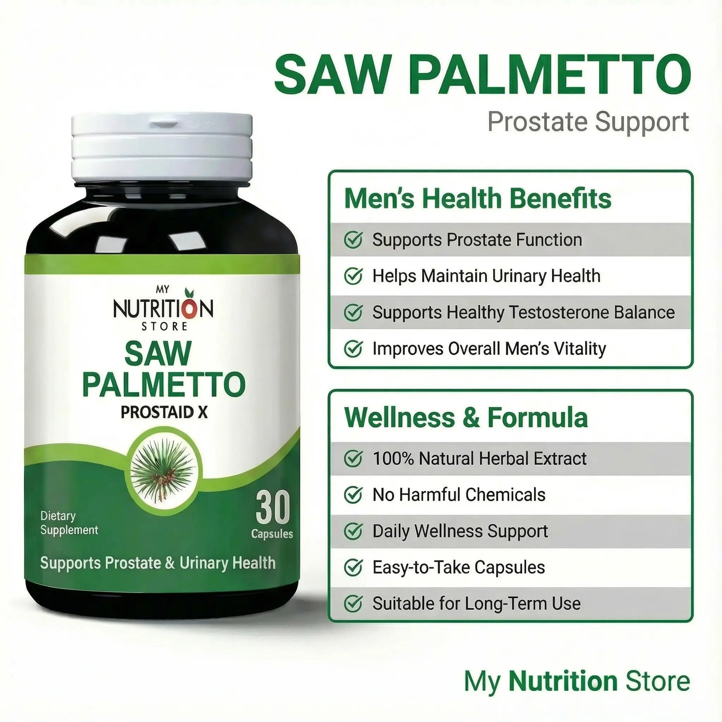 Saw Palmetto Prostaid X – Advanced Formula 5