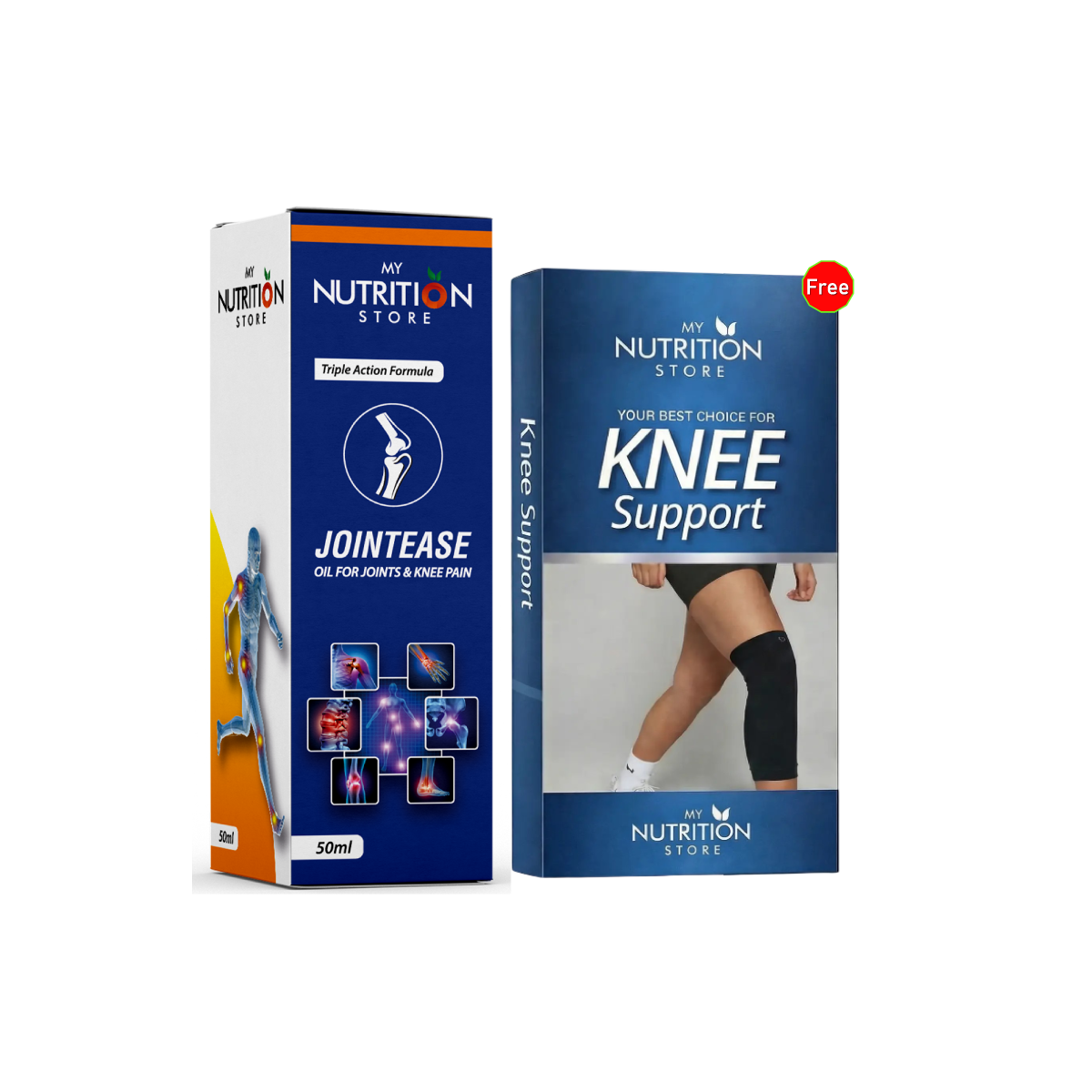 JOINTEASE Oil + Free Knee Support