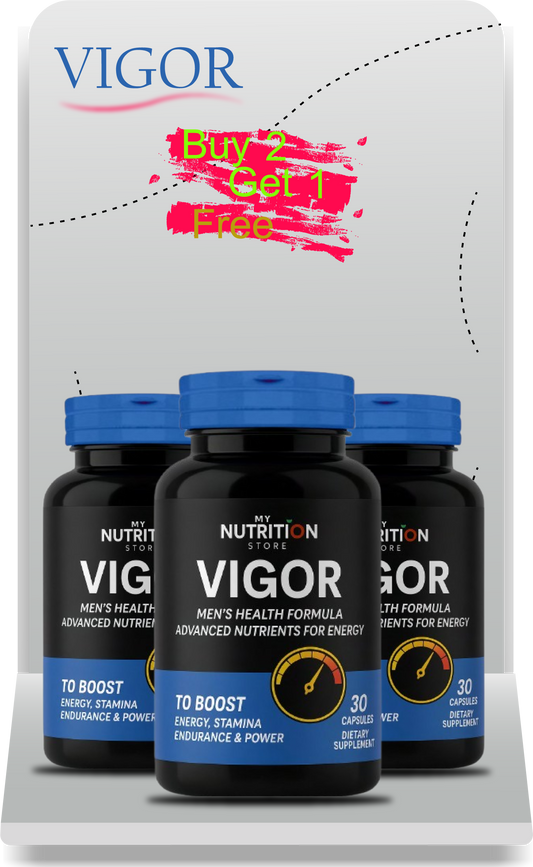 VIGOR – Buy 2 Get 1 Free Combo Pack